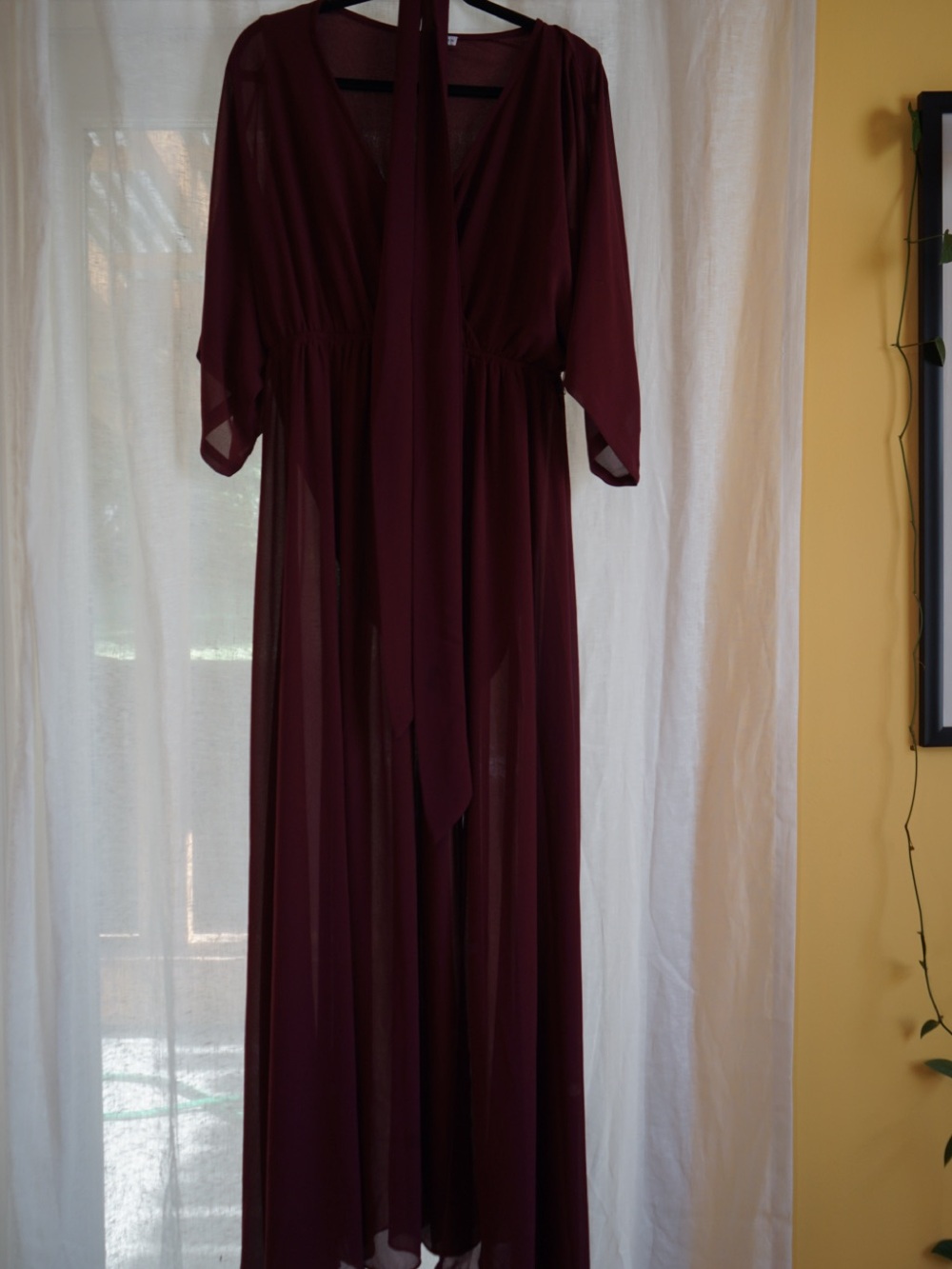 Baltic Born Burgundy Maxi Dress